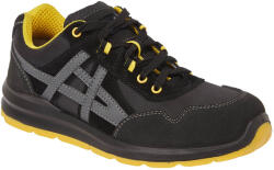 Portwest FT50 - Steelite Mersey Trainer védőcipő S1 FO SR, fekete (FT50BKR39)