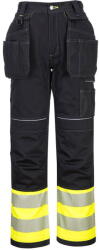 Portwest PW307 - PW3 Hi-Vis Class 1 Holster nadrág, sárga/fekete (PW307YBR40) - munkavedelmed