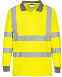 Portwest EC11 - Eco Hi-Vis hosszú ujjú pólóing, sárga, 6 db/csomag (EC11YERM) - munkavedelmed