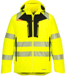 Portwest DX461 - DX4 Hi-Vis téli kabát, sárga/fekete (DX461YBRS) - munkavedelmed
