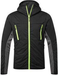 Portwest EV470 - EV4 szigetelt hibrid dzseki, kapucnis, fekete (EV470BKRXL)