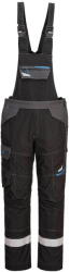 Portwest FR405 - WX3 FR Modaflame lángálló mellesnadrág, fekete (FR405BKRS)