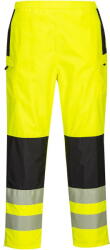 Portwest PW386 - PW3 Hi-Vis női esőnadrág, sárga/fekete (PW386YBRS) - munkavedelmed