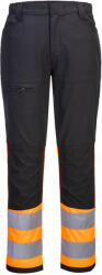 Portwest CD888 - WX2 Eco Hi-Vis 1. osztályú szerviznadrág, narancs/fekete (CD888OBR32)