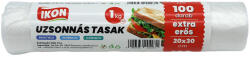  Uzsonnás tasak erős 1kg 100 db/roll 20x30 cm, papírbetétes