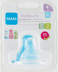 MAM etetőcumi 4+ hónap (3) csepegésmentes - ecofamily