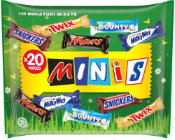 Minis csokoládé válogatás 400g Spring