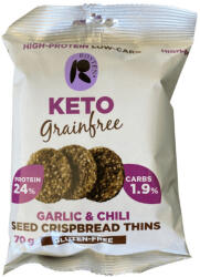 Rosten Keto Seedsnack magfalat 70g 16db fokhagymás-chilis gluténmentes