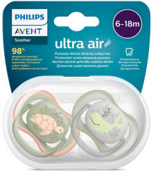 Philips Avent Ultra Air SCF085/03 légáteresztő játszócumi 6-18 hónapos korig 2 db