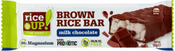 RiceUP! RiceUp! puffasztott barna rizsszelet tejcsokoládéval 18 g