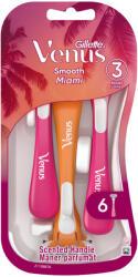 Gillette Venus Smooth Miami Eldobható Borotva, 6db