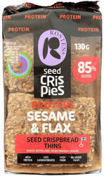 Rosten Crispies ropogós kenyérszelet 130g 8db szezám- és lenmagos magas proteintartalmú