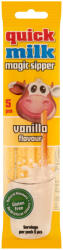 Quick Milk Magic Sipper vanília ízű cukordrazséval töltött szívószál 5 x 6 g (30 g)
