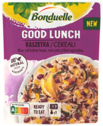 Bonduelle Good Lunch vörösbab, rizs, csemegekukorica, grillezett zöldségek keveréke 250 g