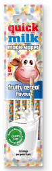Quick Milk tejízesítő szívószál 30g fruity cereal