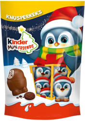 Kinder Mini Friends Cocoa Biscuit tejcsokoládé figurák tejes krémmel és kakaós darabkákkal 122 g