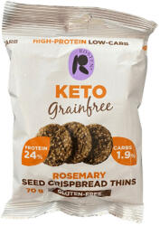 Rosten Keto Seedsnack magfalat 70g 16db rozmaringos gluténmentes