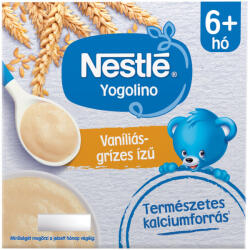 Nestlé Yogolino vaníliás ízű grízes babapuding 6+ hó 4 x 100 g (400 g)