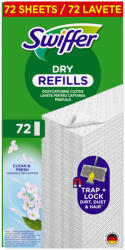 Swiffer Sweeper Száraz Padlótörlő Utántöltő, 72db, Összegyűjti És Magába Zárja A Port