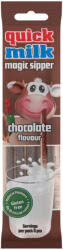 Quick Milk Magic Sipper csokoládé ízű cukordrazséval töltött szívószál 5 x 6 g (30 g)