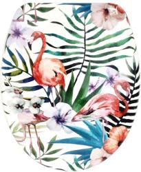 NewHome WC tető flamingó mintás | P-O (p-o wc )