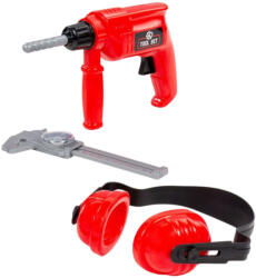 Wader Polesie Szerszámkészlet Piros fúró fülvédő féknyereg 91116