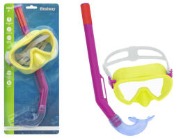 Bestway Sárga és rózsaszín búvármaszk snorkel Bestway 24036-al