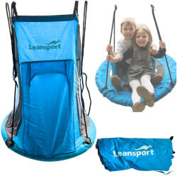 LEAN Toys Lengősátor Gólyafészek kék 90-100cm