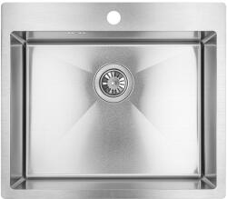 Laveo Marmara, 1 kamrás rozsdamentes mosogató 510x590x200 mm, acél, LAV-SAM_010T (LAV-SAM_010T)