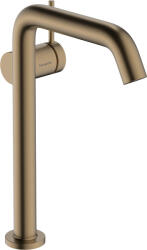 Hansgrohe Tecturis S, egykaros mosdócsaptelep 240 Fine CoolStart EcoSmart+ hulladékkészlet nélkül, szálcsiszolt bronz, HAN-73372140 (HAN-73372140)