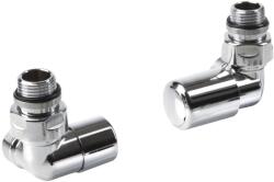 Aqualine Sapho, FIRST CORNER szelepcsatlakozó készlet, megfelelő kivitelű, krómozott (CP920S)