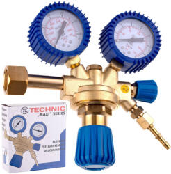 TC Technic Oxigén reduktor, nyomáscsökkentő mérőórával 300 Bar, G 3/4" TC Technic ZR-38