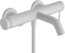 Hansgrohe Tecturis S, falra szerelhető karos kádcsaptelep, fehér matt, HAN-73422700 (HAN-73422700)