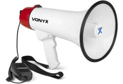 Vonyx MEG045 Megafon, hangosbeszélő 45W - beszéd, felvétel, MP3, Bluetooth - fizz