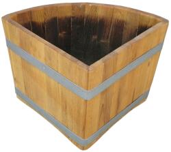 ASL Virágtartó dézsa - sarok virágláda (45x45cm) (VDezsa45-2)