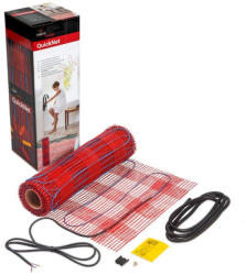 Raychem QuickNet-160, 7.0m2, 1120W Öntapadó kéteres árnyékolt fűtőháló, 3, 5mm vastag, méret 0, 5m x 14, 0m, teljesítmény 160W/m2 230V (R-QN-P-7, 0M2/T0) (SZ18300304)