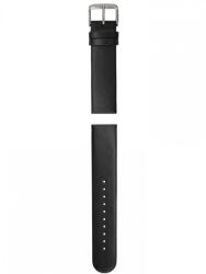 Herzog Apfel-Vegan Fekete óraszíj - 16mm / M/L - 115/75mm