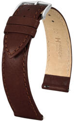 Hirsch Forest Sötétbarna óraszíj - 18mm / L -120/80mm