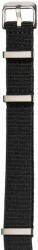Herzog STRECH NATO óraszíj Fekete - 20mm / M/L -270mm