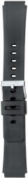 Herzog Szilikon Óraszíj Fekete - 19 mm / L -120/80mm