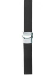 Herzog Natur Kaucsuk pillangócsatos Óraszíj - 20mm / L/XL - 80/80mm