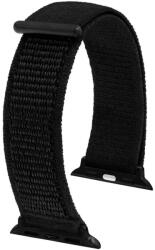 Hirsch Vocem Fekete Apple Watch óraszíj - 22mm / L -120/80mm