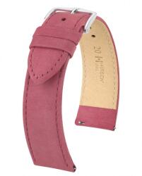 Hirsch Osiris Nubuck Mályva óraszíj - 22mm / L - 110/70mm