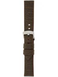 Herzog Vegan Chrono Sötétbarna óraszíj - 20mm / M/L - 115/75mm