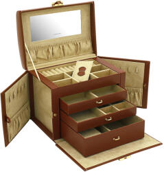 Friedrich23 Cordoba XL Ékszer és óratartó doboz világosbarna