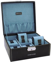 Friedrich23 Bond Óratartó doboz 6 órához fekete