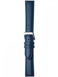 Herzog Seidenkalb Sötétkék óraszíj - 22mm / M/L - 115/75mm