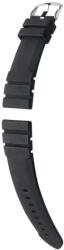 Hirsch Seadiver Szilikon óraszíj Fekete - 24mm / L -120/80mm