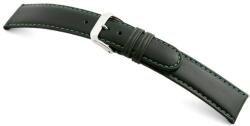 Rios Arizona Bőr Óraszíj Sötétzöld - 22mm/ XL - 125/90mm