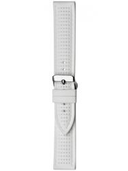 Herzog Szilikon Óraszíj Fehér - 24mm / L -120/80mm